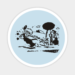 Pulp Fiction - Krazy Kat Magnet